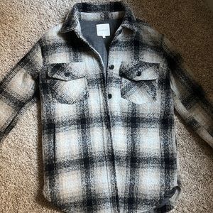 Thread & Supply Plaid Shirt Jacket XS